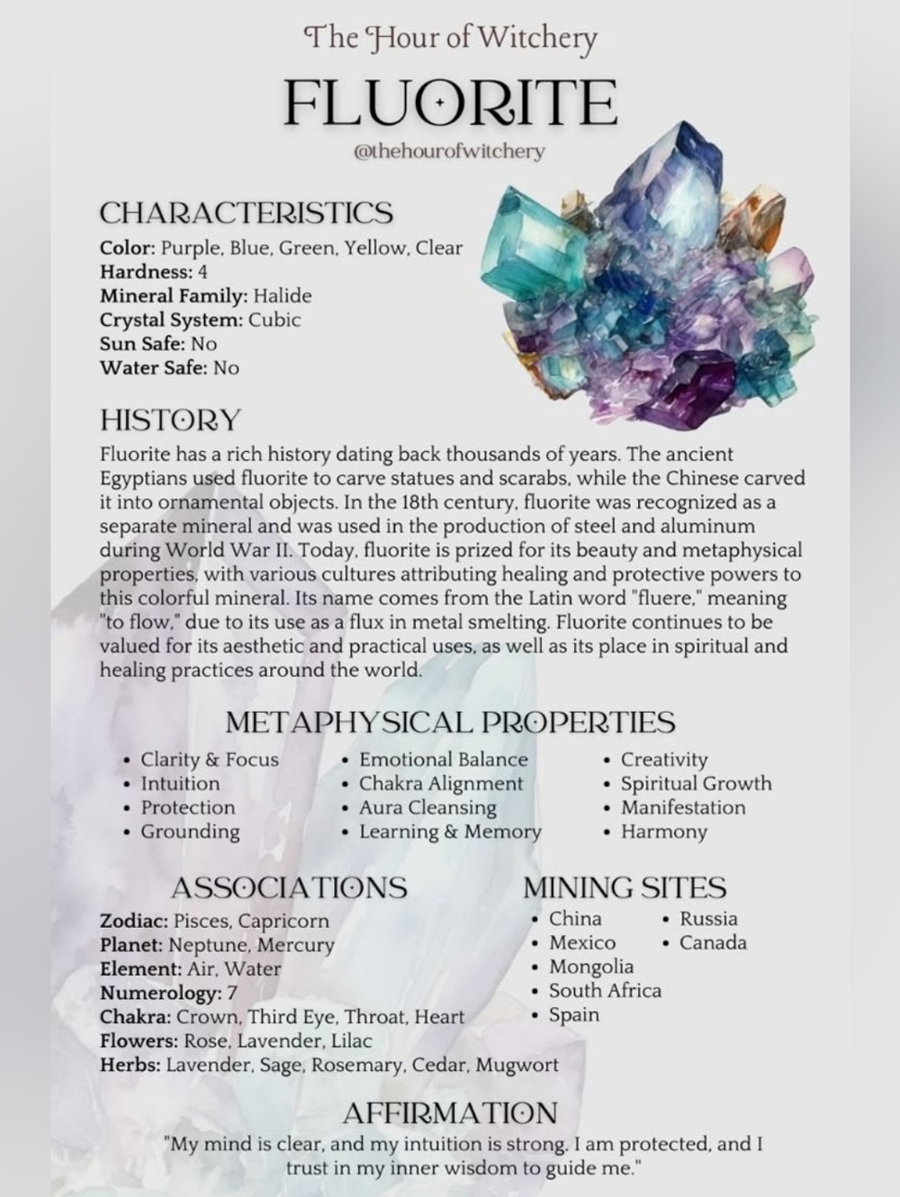 Natural Fluorite Nine-Tailed Fox - Picture 10 of 11
